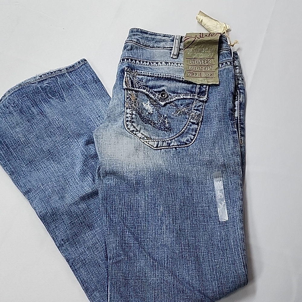 Silver jeans